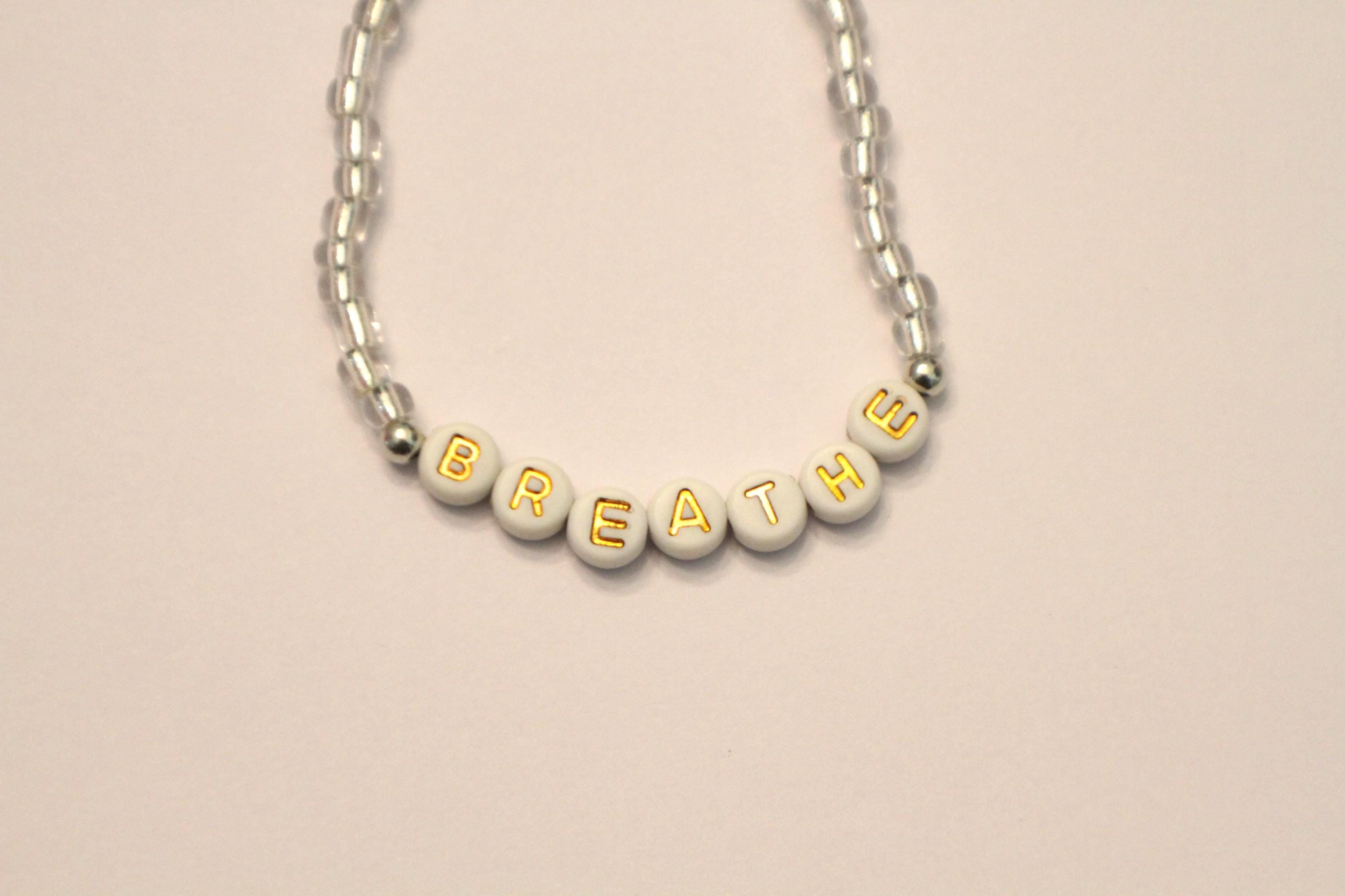 Mental Health Breathe Bracelet