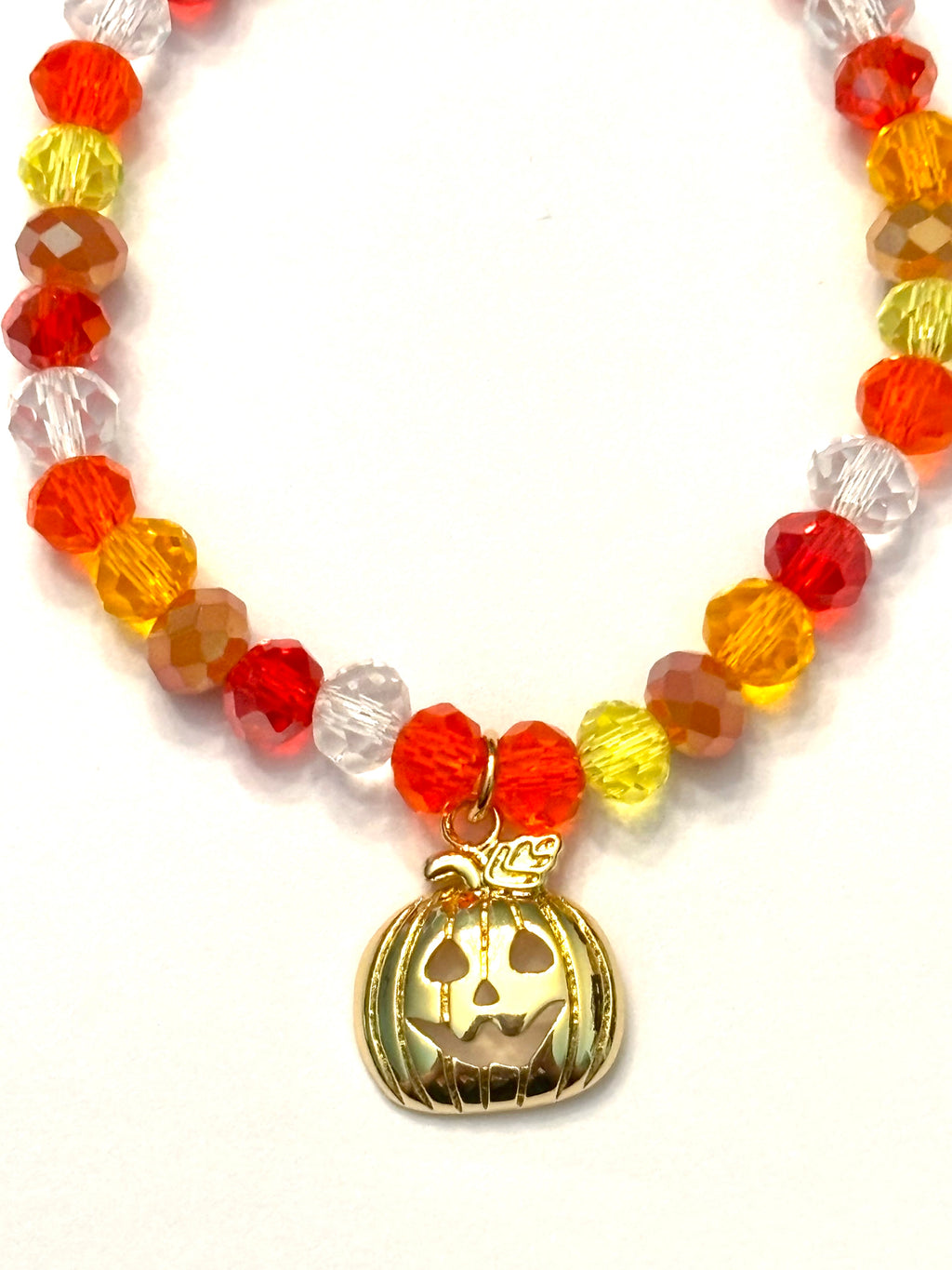 Pumpkin Charm Bracelet