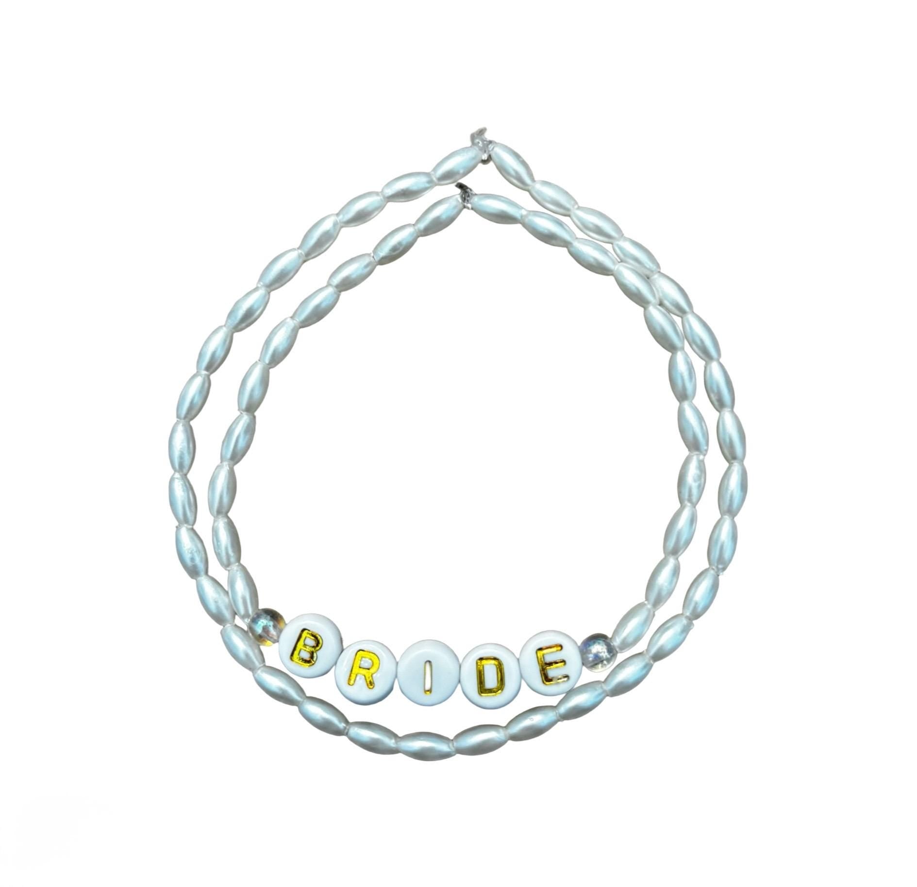 Bride bracelet stack