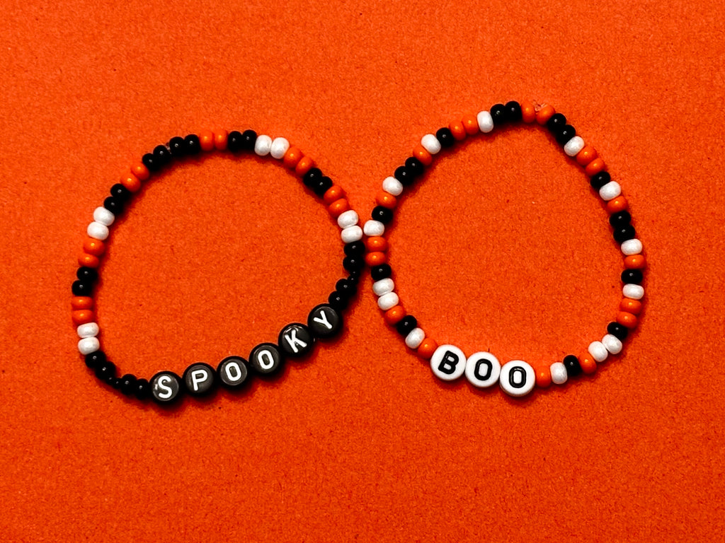 Simply Spooky and Little Boo Bracelets