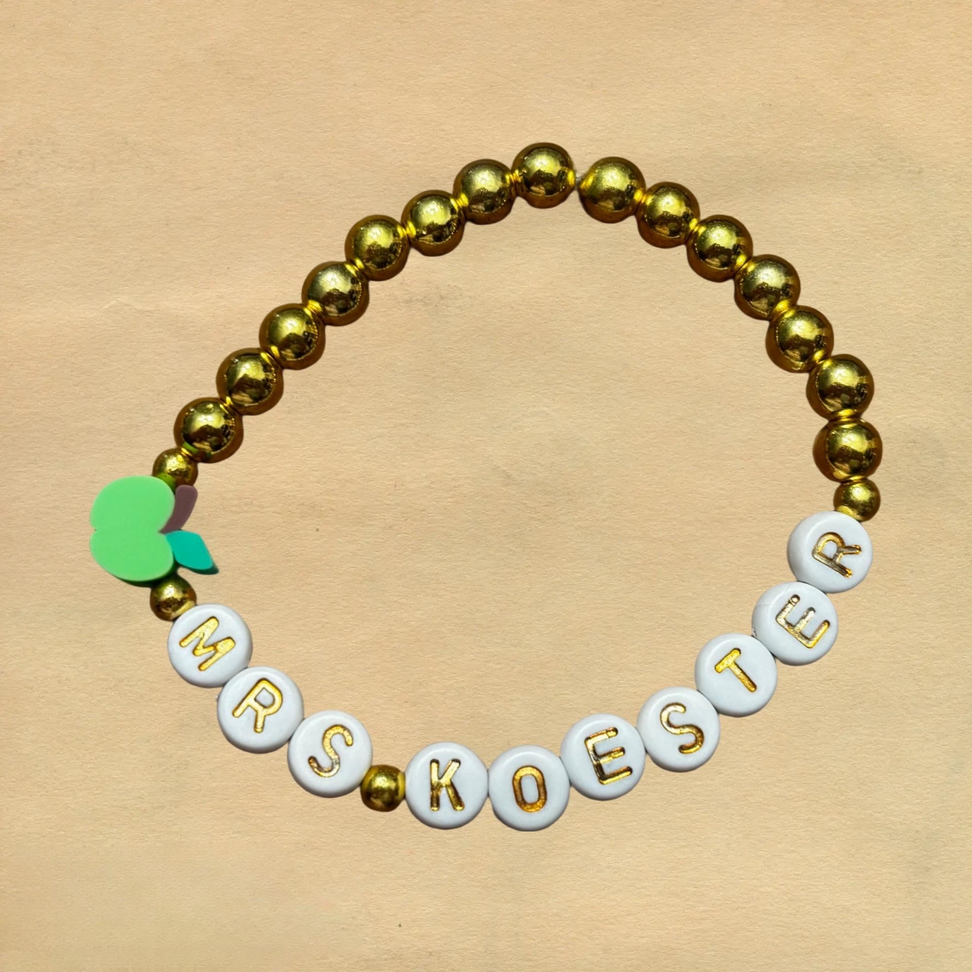 Teacher Appreciation Bracelet