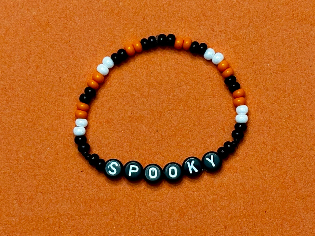 Simply Spooky and Little Boo Bracelets