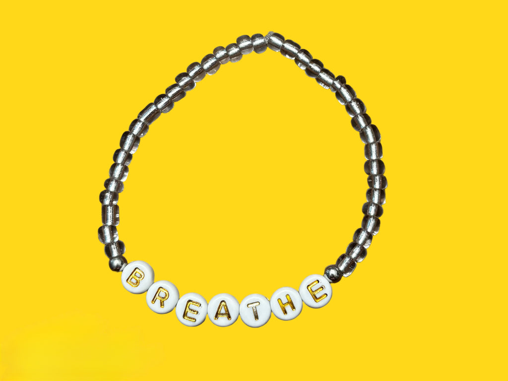 Mental Health Breathe Bracelet