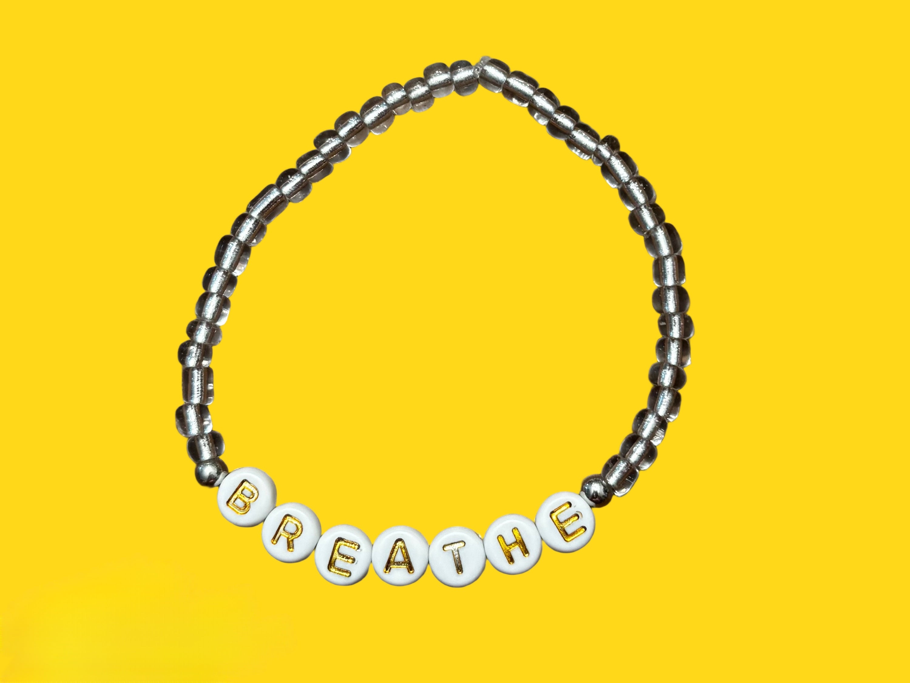 Mental Health Breathe Bracelet