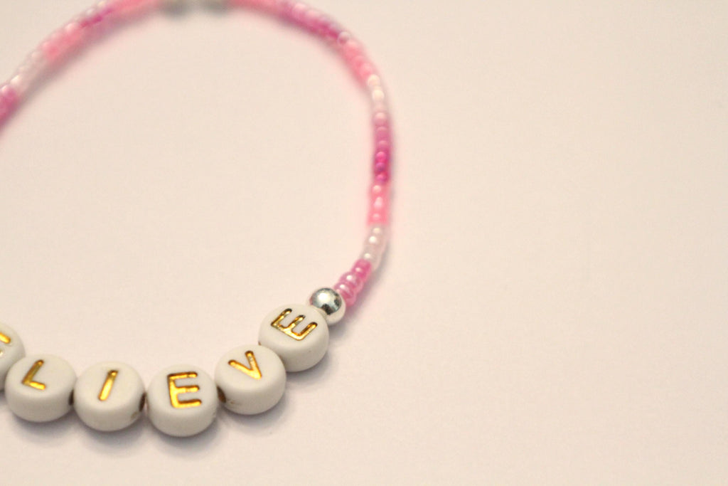 Believe bracelet