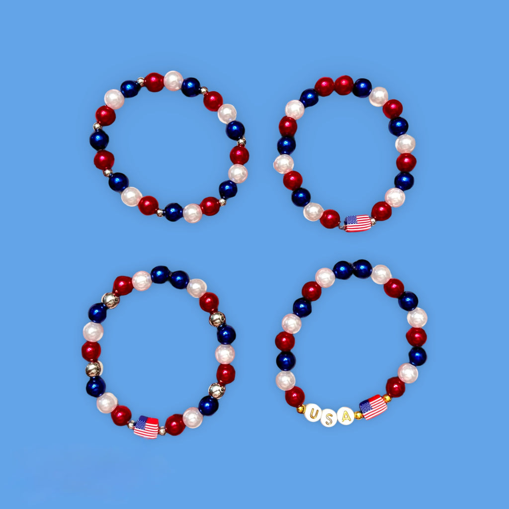 USA Flag  Bracelets