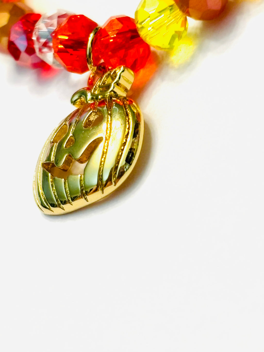 Pumpkin Charm Bracelet