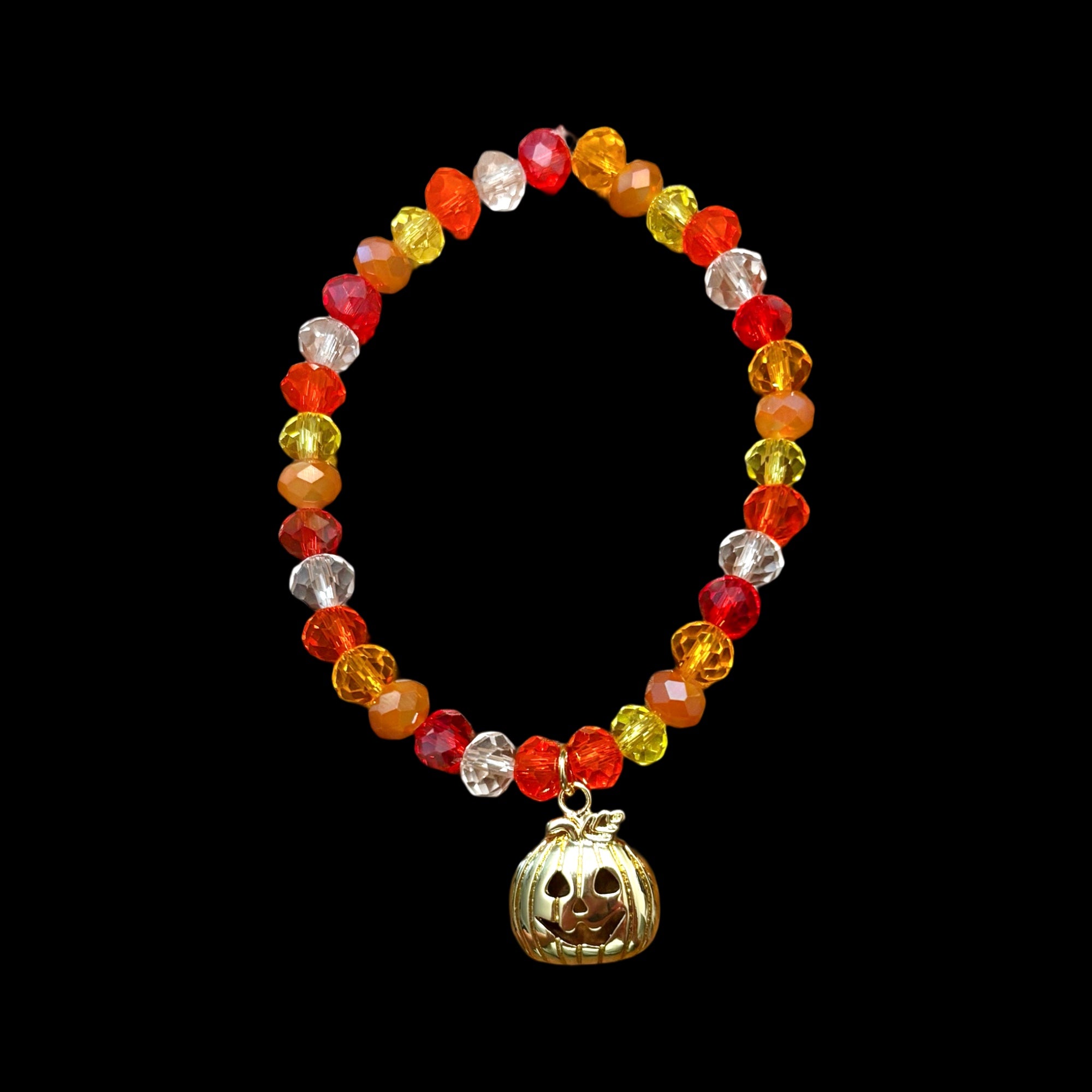 Pumpkin Charm Bracelet