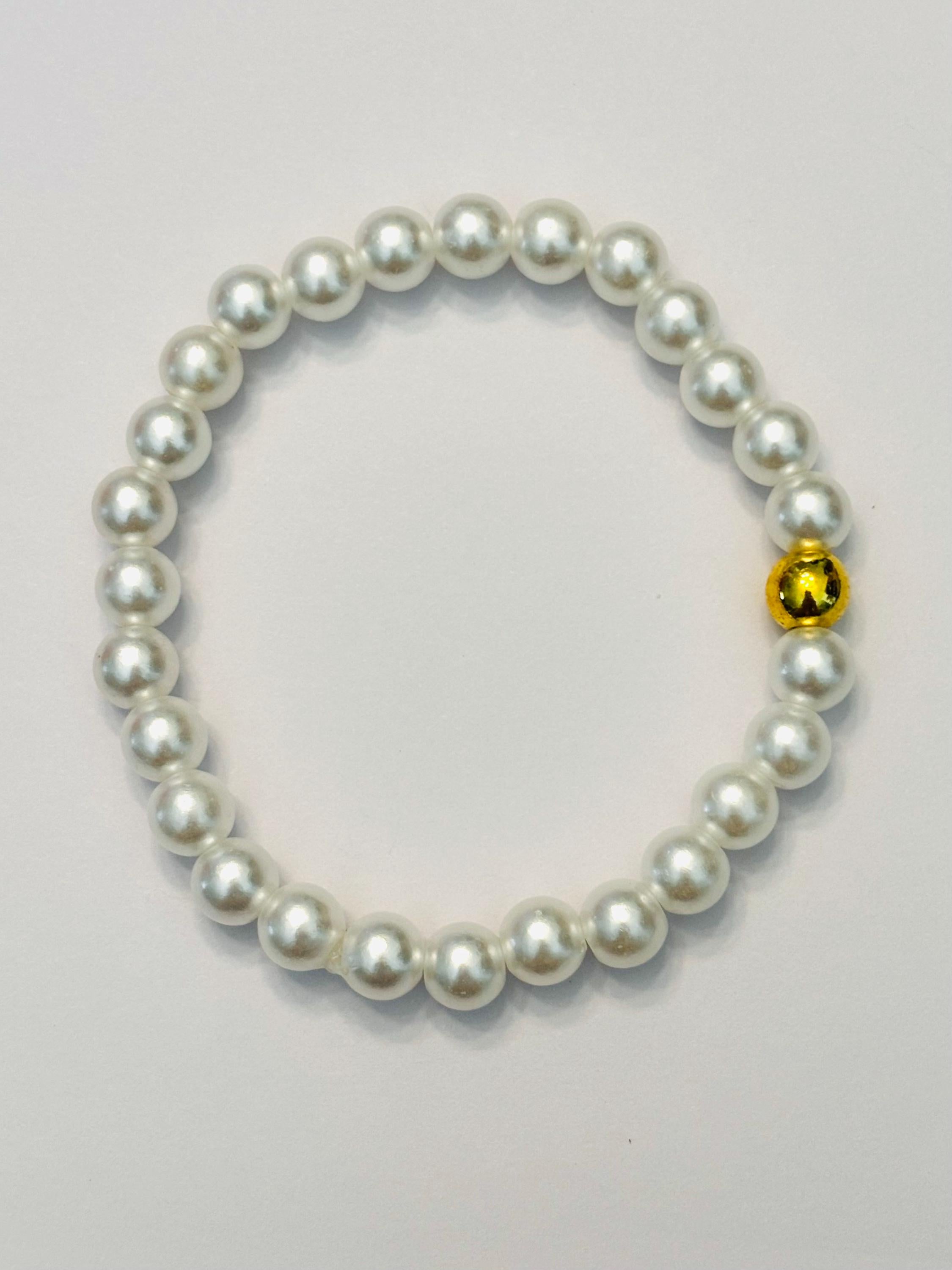 Pearl bride bracelet