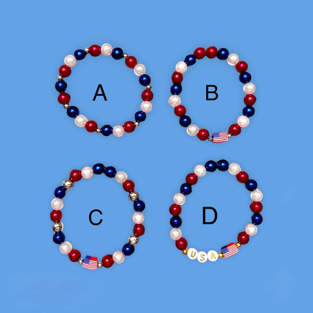 USA Flag  Bracelets