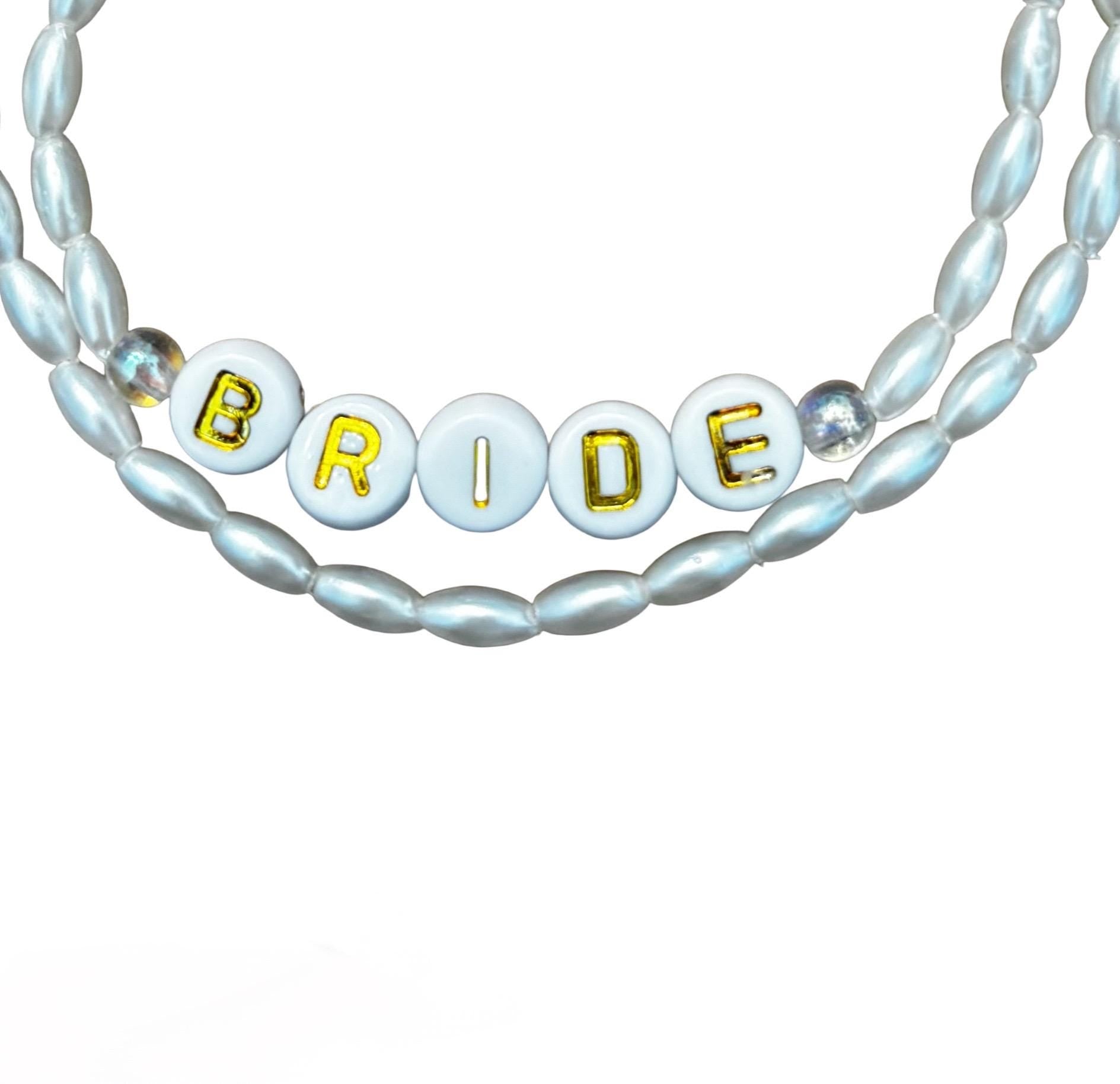 Bride bracelet stack