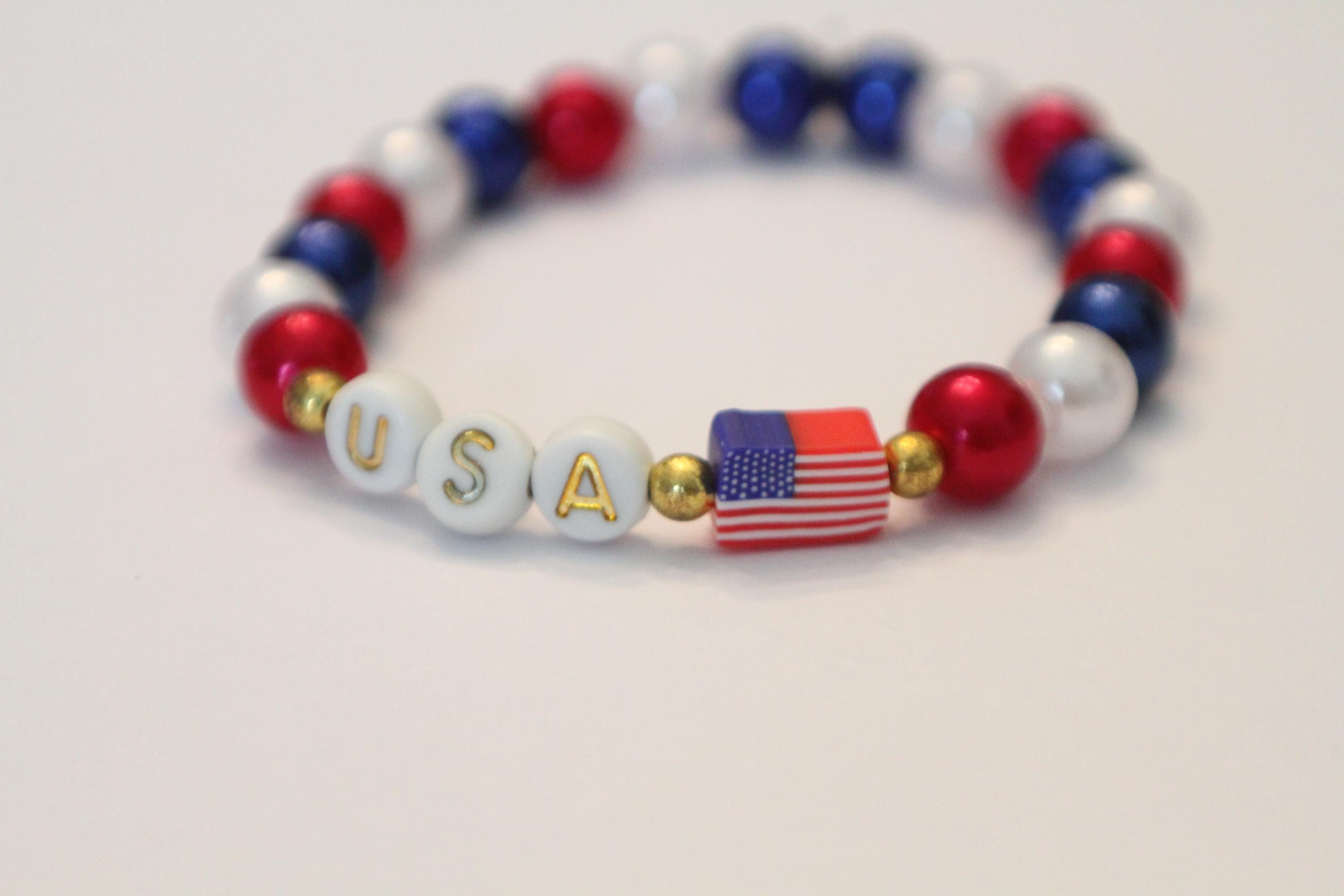 USA Flag  Bracelets